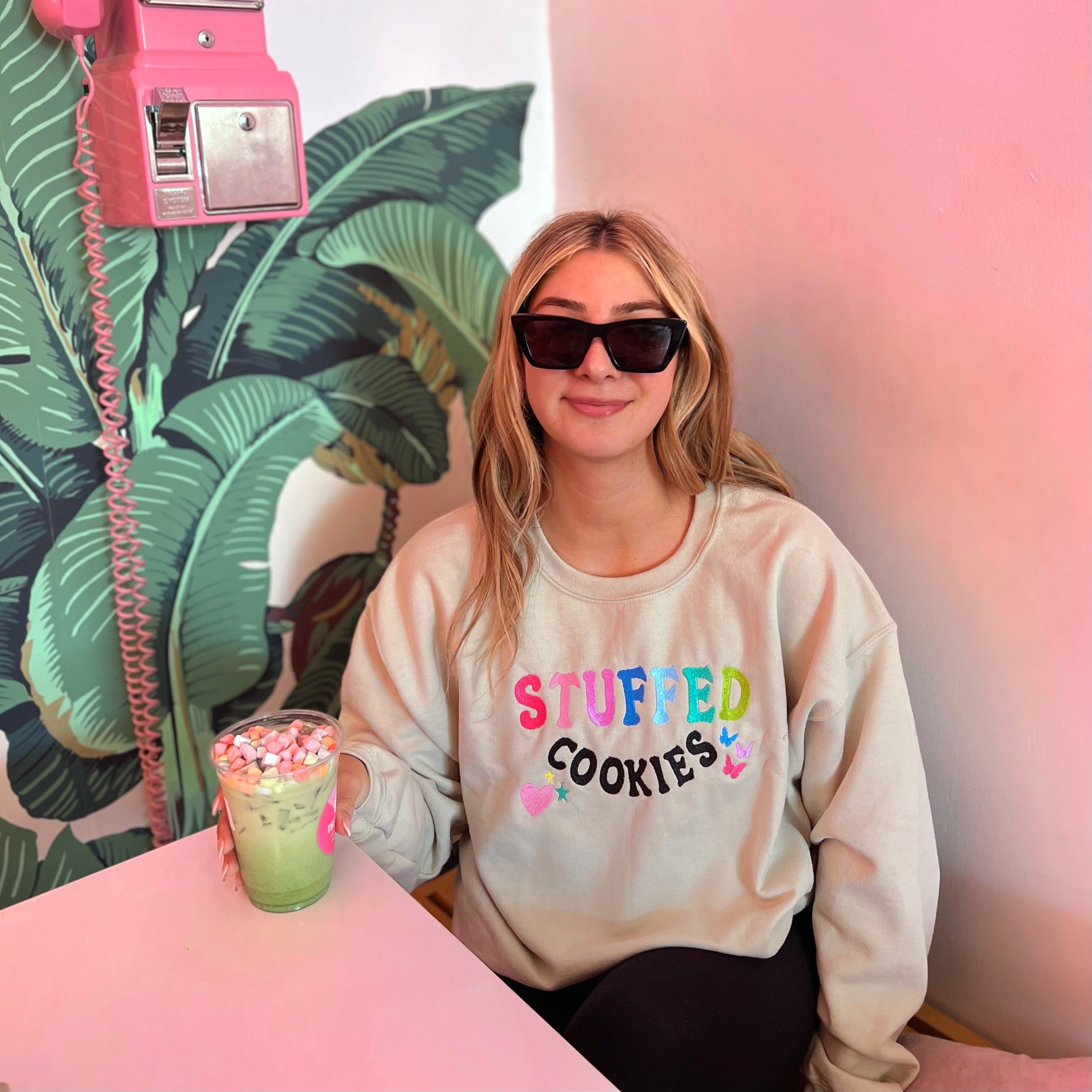 【KOOLOSET】Cookie Cookies Embroidery Sweatshirt Amazon.com: Halloween Sugar Cookie Embroidered Sweatshirt
